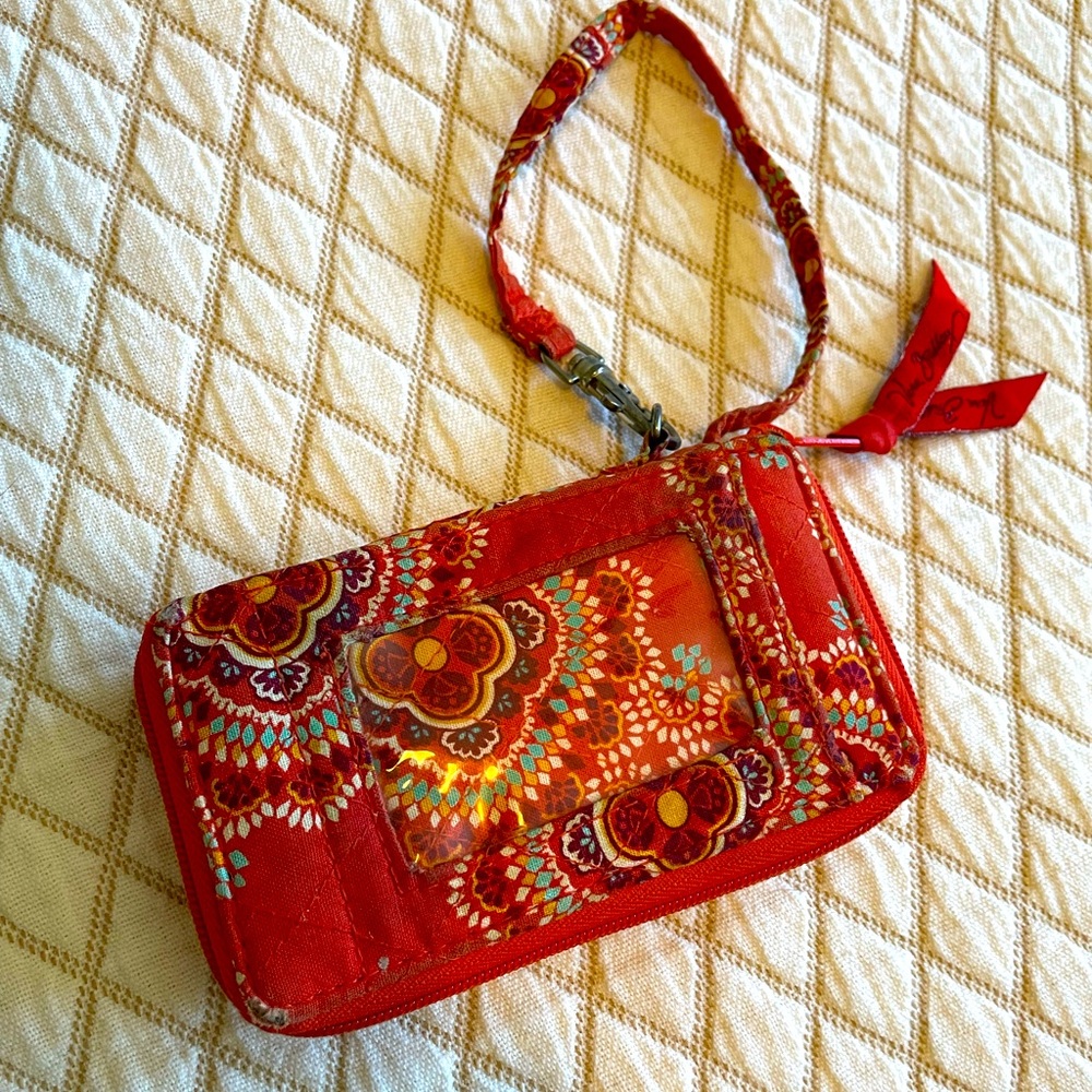 Vera Bradley zip wallet